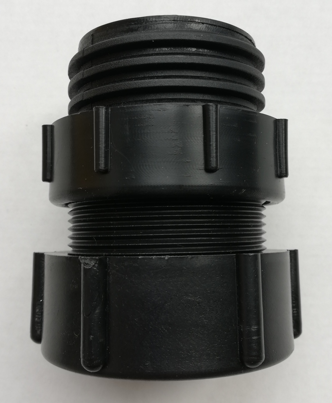 (Bild für) IBC Auslaufverlängerung DN 50 2"IG-2"AG Grobgewinde schwarz